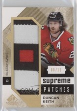 2016-17 SP Game Used Supreme Patch 8/15 Duncan Keith #PA-DK Patch HOF 2d8