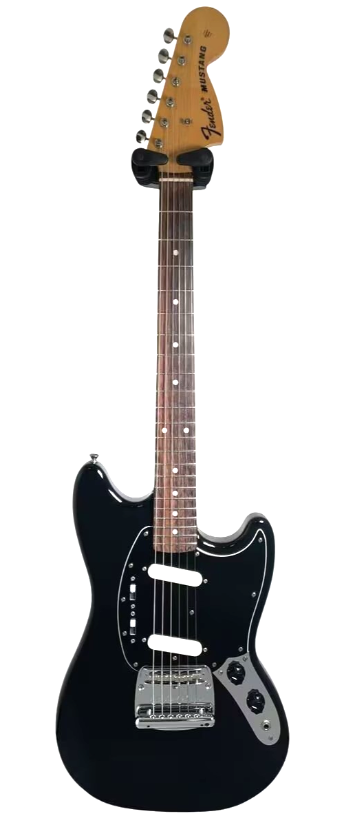 Fender Japan Exclusive Classic 70s Mustang Guitar Black Made