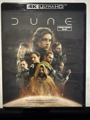 Dune (4K/Blu ray, 2022, Canadian) Rare OOP Timothee Chalamet