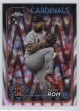 2024 Topps Chrome RayWave Refractor Drew Rom #195 11gl