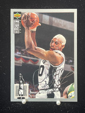 1994-95 Upper Deck Collector's Choice - Dennis Rodman #10 Silver Foil Signature