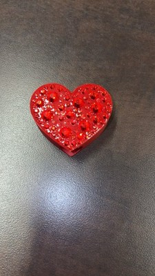 Red Heart Cluster Rhinestone Stanley Straw Buddy! Valentine's Day Love Theme