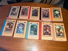 A Series of Unfortunate Events Lot of 10 Vol 4-13 no 4 by Lemony Snicket