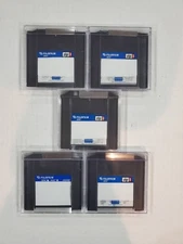 Fujifilm Iomega  Zip 100 MB Disks PC/MAC - lot of 5 - used w/plastic cases
