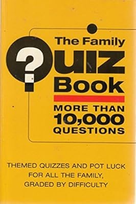 The Family Quiz Book., Unknown, Used; Good Book