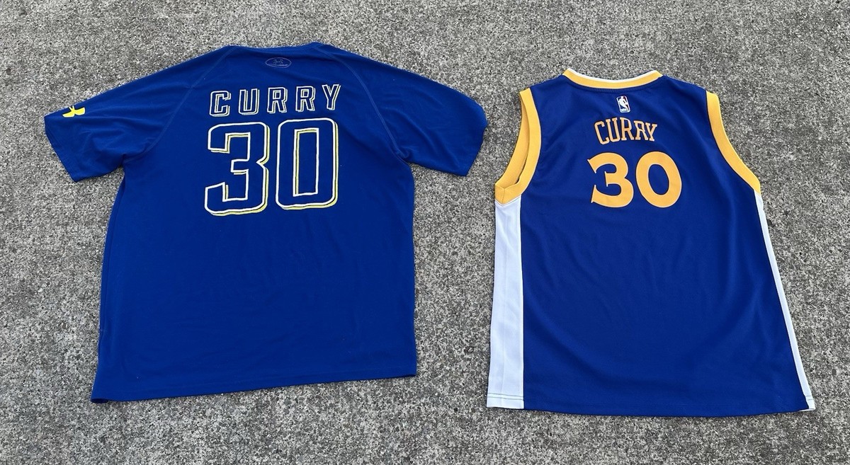 Stephen Curry #30 Adidas Golden State Jersey & Under Armour Heat