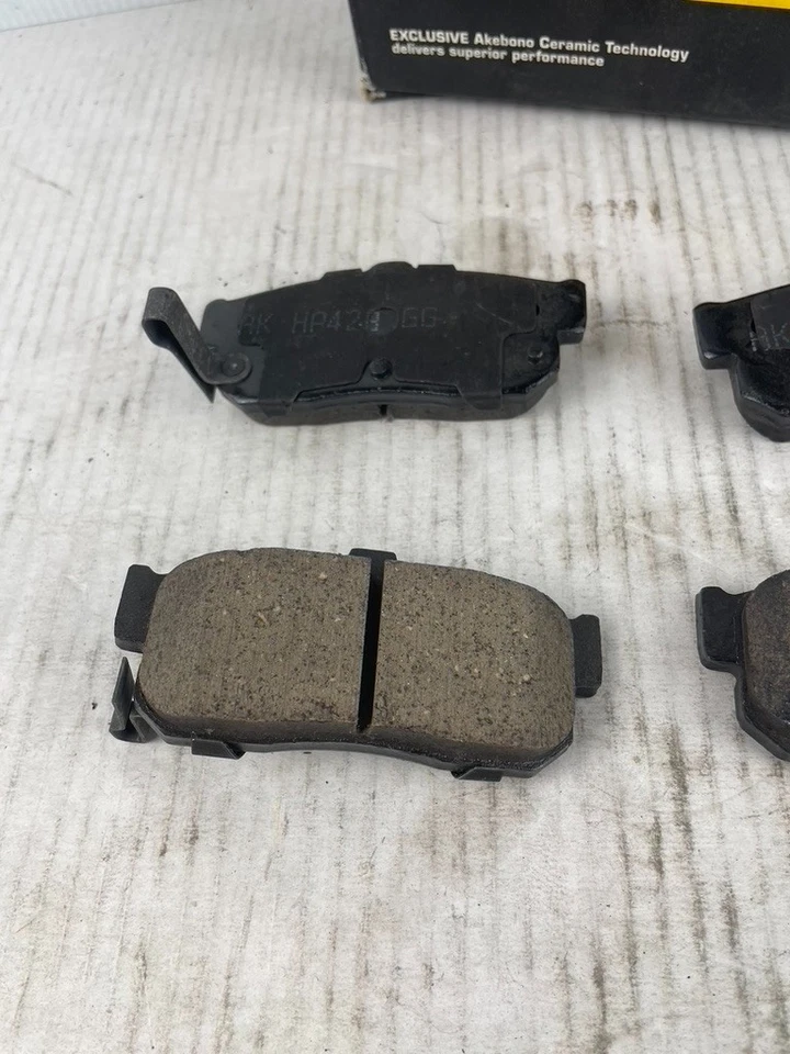 后盘式制动垫套装性能超优质陶瓷垫;Akebono ASP540 — 第 3/4 张图片