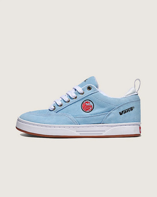 Vans Skate Cab 4 Baby Blue Y2K Skate Skateboarding Shoes Men's Size 11