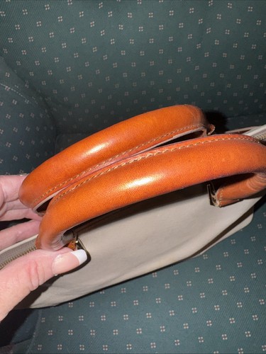 BORSA A TRACOLLA GRANDE TRICOLORE BRAHMIN DUXBURY IN PENSIONE *LEGGI IMPERFEZIONI! - Foto 12 di 12