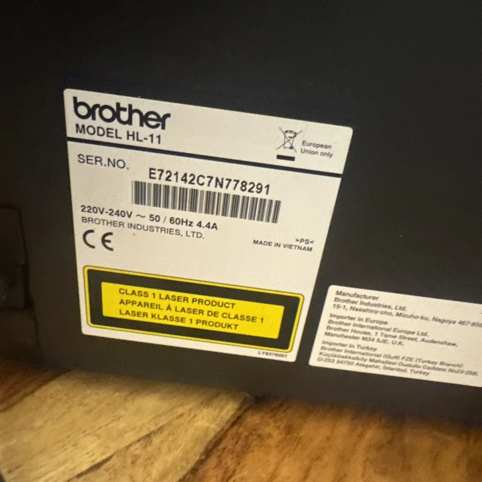 Brother HL-1112 Mono A4 Laser Printer for Home and Office read description - Image 3 of 3