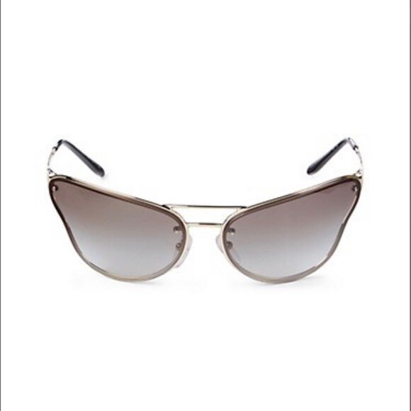 Prada Cat Eye Sunglasses with UV Protection – $378 Luxury Fashion-image