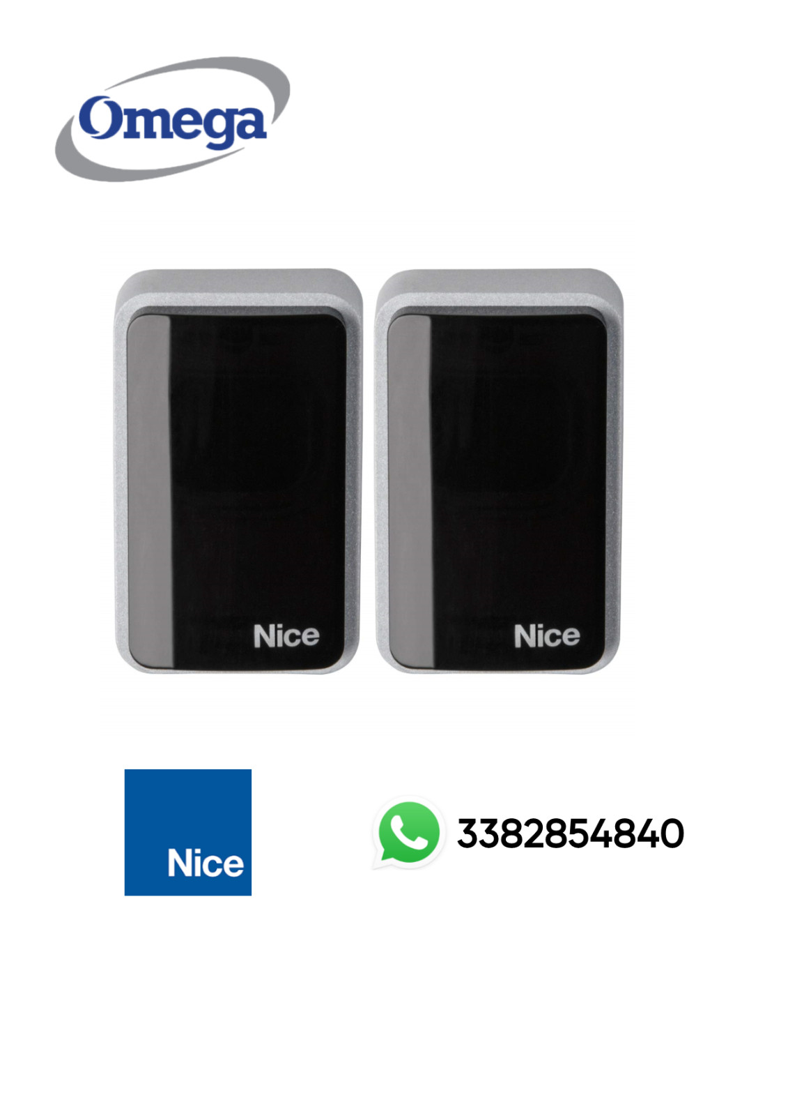 Fotocellule Nice EPMB: Sicurezza Intelligente per Automazioni Nice