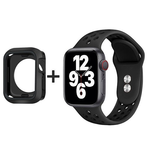 Watch Band Strap+Case Cover For Apple Watch iWatch Ultra2 9 8 7 6 5 4 Silicone - Bild 17 von 28