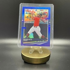 2020 Panini Donruss #148 Francisco Lindor Blue Holo Foil