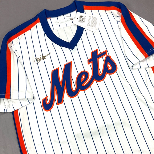 New Nike Darryl Strawberry New York Mets Cooperstown MLB Jersey Men's Sz M $135