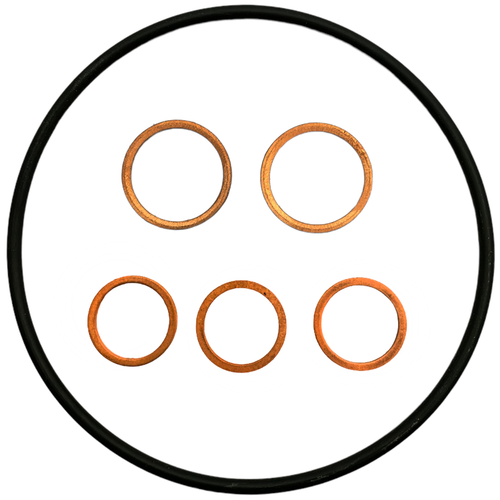 Copper Crush Washer Kit BMW K1/75/100/1100/1200; 07 11 9 963 200, KBIKE