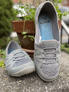 danskin now memory foam slip on shoes