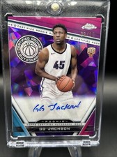2023-24 Chrome Sapphire Edition Certified Rookie Purple /10 GG Jackson Auto RC