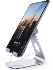 Lamicall Tablet Stand Adjustable Tablet Holder - Desktop Stand Dock Holder Co...