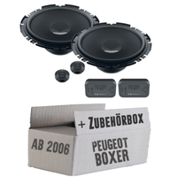 Peugeot Boxer 2 Front - Hertz 16Cm Lautsprecher System Boxen TüR Vorne Einbauset