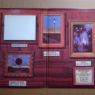 Emerson, Lake & Palmer ‎– Pictures At An Exhibition - Japan vinyl