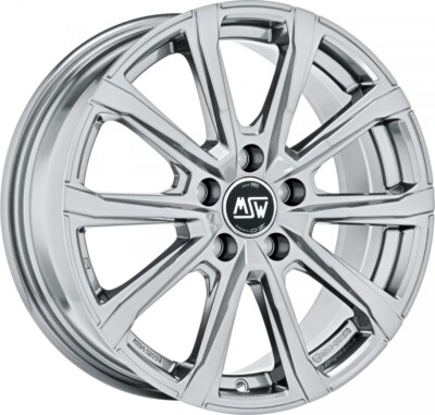 MSW 79 7 x 17 Full silver (Alle Felgen bei uns im Shop)