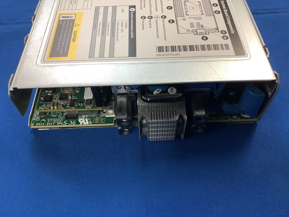 HPE ProLiant BL460c Gen10 10Gb/20Gb FLB CTO Blade Server - 863442-B21 - Image 4 of 4