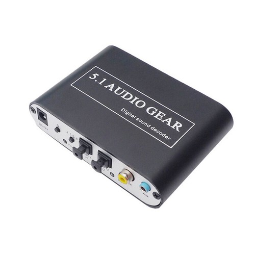 5.1 Audio Gear Digital to 5.1CH Analog Surround Sound Rush Decoder AC3/DTS+Plug - Picture 8 of 9