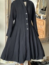 Ewa I Walla Linen Majros Voluminous Coat Medium