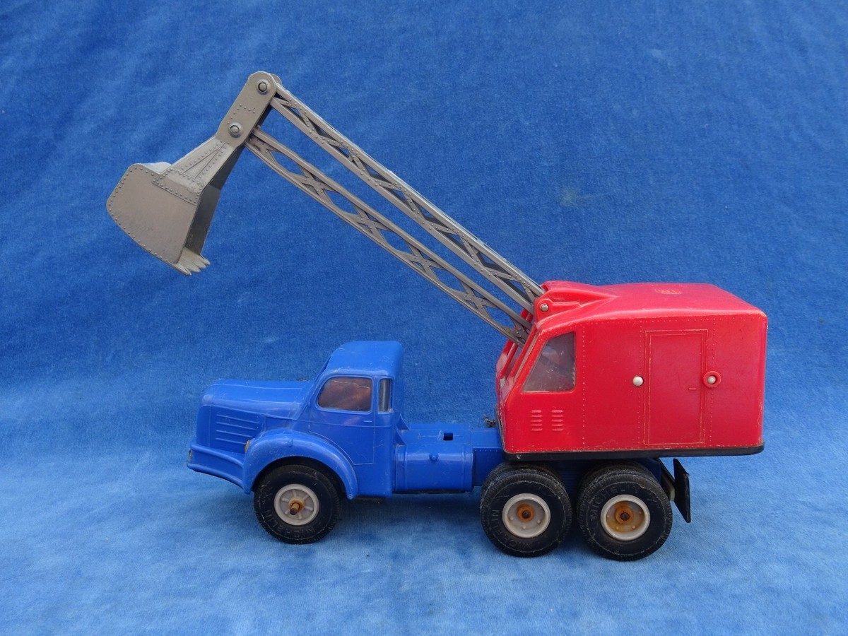 NOREV 1/43 BERLIET TBO 15 PELLE MÉCANIQUE - Modèle De Collection à Restaurer