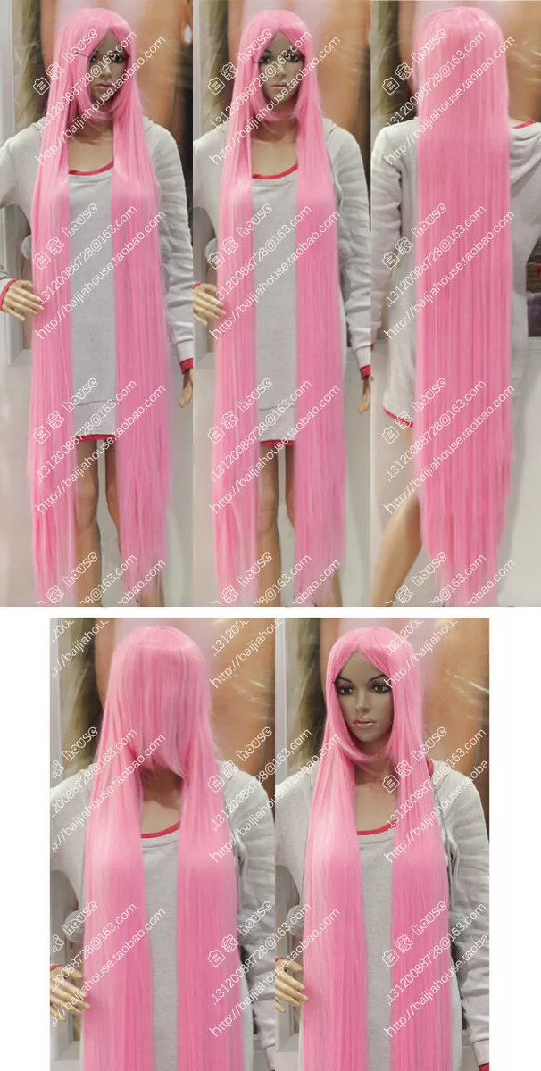 Cheap long pink shop wigs