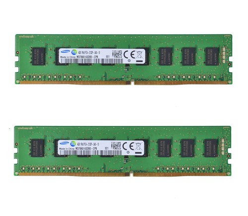 8GB Samsung 2x 4GB 1RX8 PC4-17000mhz DDR4 2133P 288pin 1.2V Desktop DIMM Memeoy- - Picture 2 of 8