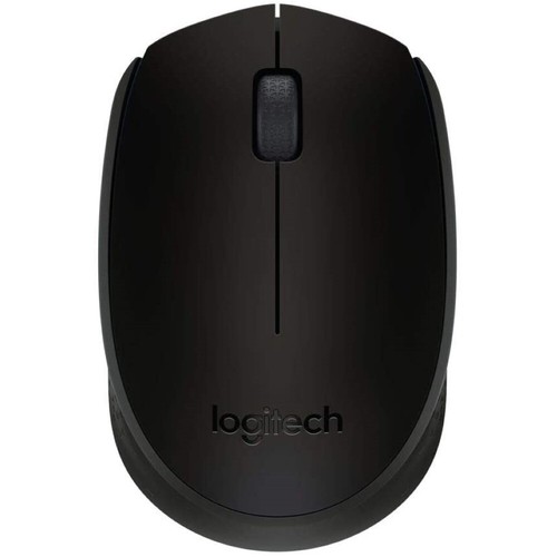 Logitech B170 Wireless Mouse schwarz 1000 dpi Funk Links- und Rechtshänder