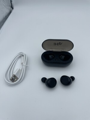 iHip Bluetooth Earbuds SOUNDPODS TRUE Wireless Black