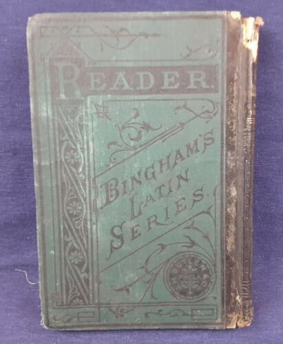 Antique Bingham's Latin Reader - Hardback Book - 1879 - J.H. Butler - Picture 3 of 11