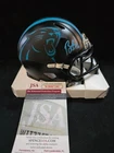 CAROLINA PANTHERS BRIAN BURNS SIGNED ECLIPSE MINI HELMET JSA COA