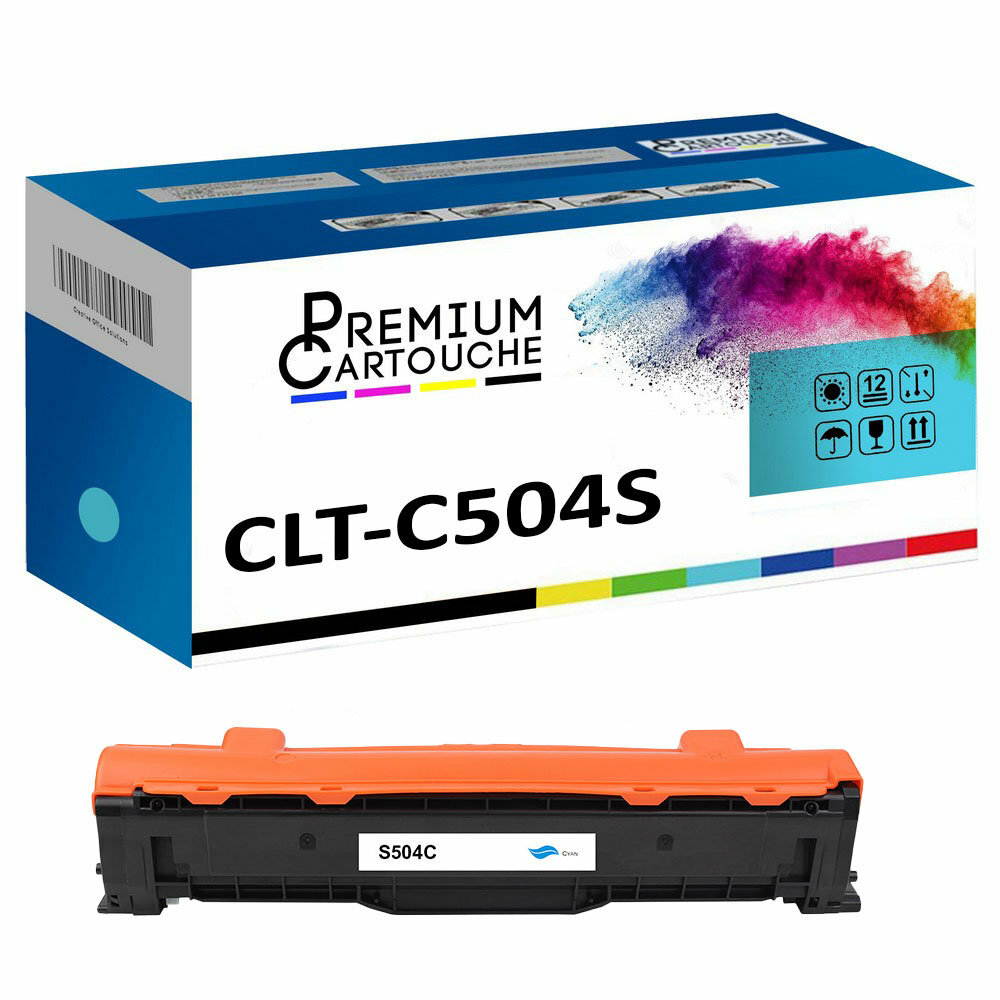 Toner CLT-504S ELS cyan à haute capacité pour des couleurs éclatantes