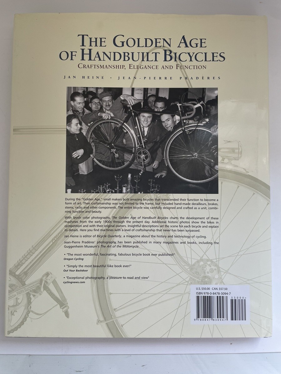 The Golden Age of Handbuilt Bicycles 洋書 The Golden Age of Handbuilt Bicycles – French or German