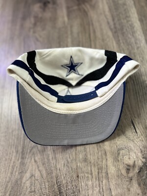 Dallas Cowboys Apex One Vintage Black Blue Waves 90s Snapback Hat