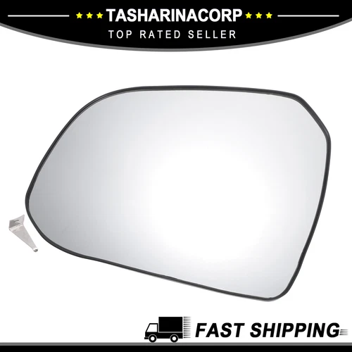 Piece of 1 Car Left Driver Side Mirror Glass Heated fit for Hyundai I10 2013-19