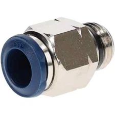 PRO SOURCE Male Connector Fittings: 3/8" Push-to-Connect x 1/4" Thread, 5 Pack