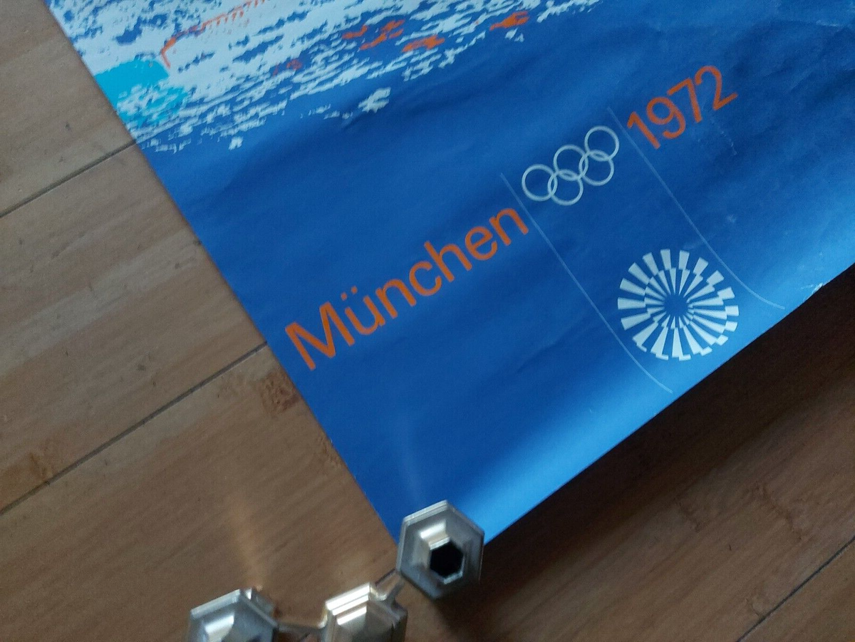 Affiche des Jeux Olympiques de Munich – 1972