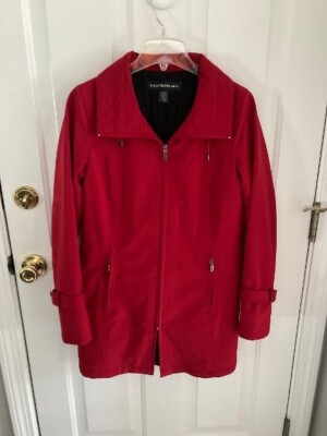 Kristen Blake Size Small Red Coat AWESOME CONDITION
