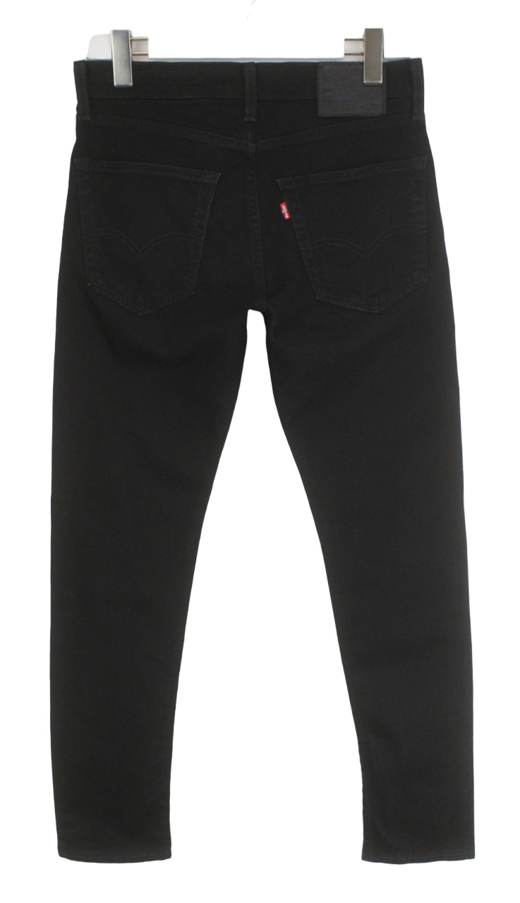 LEVI'S 512 Premium Big E Jeans Men's W30/L32 Casual Black Zip Tapered Fit Black thumbnail 2