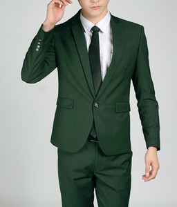 dark green suit jacket