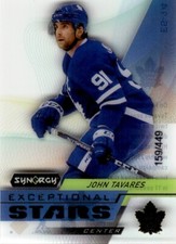 John Tavares #ES-14 /449 2020-21 Upper Deck Synergy Exceptional Stars Toronto