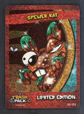 2011 Moose The Trash Pack Limited Edition Speckle Foil #05-122