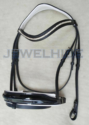 Bridon Anglais EvoEquine Avec Frontail Clincher - Occasion, Parfait Pour L'équitation !