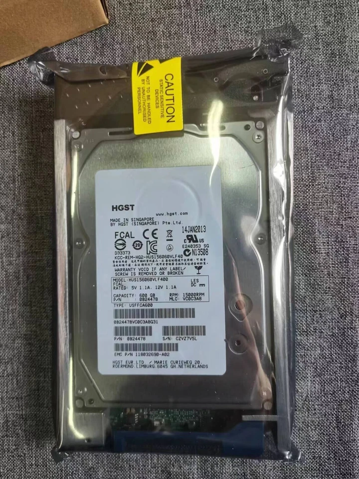 EMC CX 600GB 005049118 005049160 005049694 15K RPM FC 3.5" Hard Disk Drive - Image 3 of 4