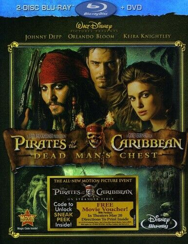 Pirates of the Caribbean: Dead Man's Chest [Blu-ray], Blu-ray, New - Picture 1 of 1